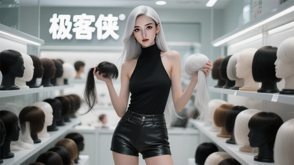 为什么你戴的假发像 “头盔”?定制假发 VS 低价劣质款全方位对比