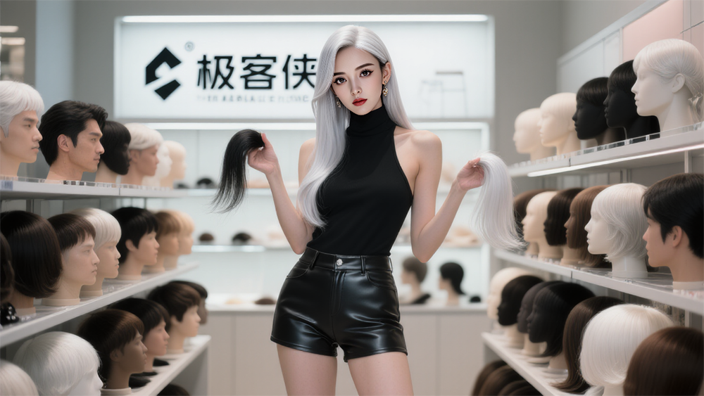 为什么你戴的假发像 “头盔”?定制假发 VS 低价劣质款全方位对比