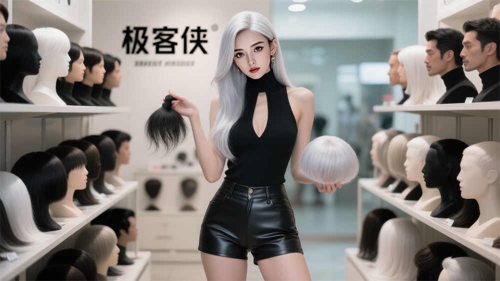 为什么你戴的假发像 “头盔”?定制假发 VS 低价劣质款全方位对比