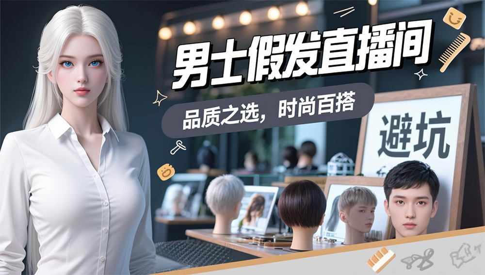 假发套和假发片哪个好用?你的需求决定终极答案