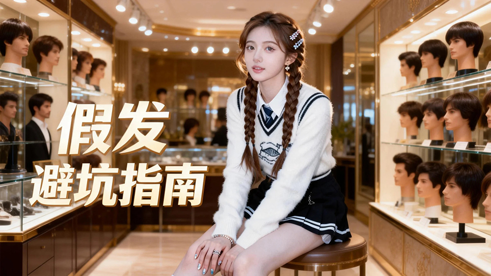 郑州哪家假发店比较好?✨极客侠实测封神,自然逼真不踩雷|本地必看攻略
