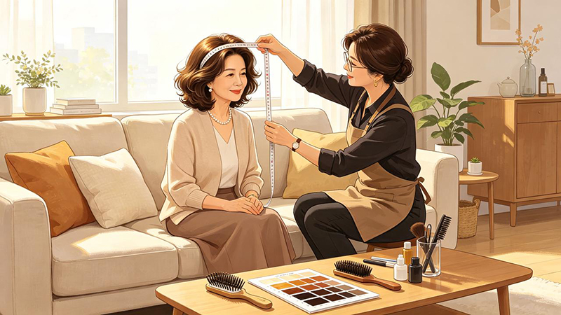 上门定制假发真的可信吗?3 个真相+一份避坑清单,一次讲明白