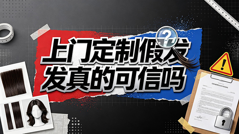 上门定制假发真的可信吗?3 个真相+一份避坑清单,一次讲明白